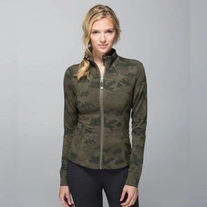 Lululemon Camo Full Zip Jacket